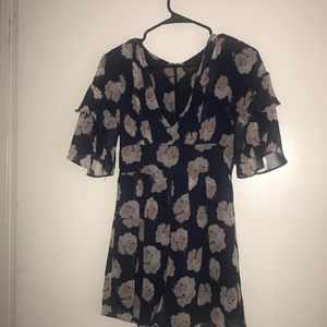 Topshop Floral romper.